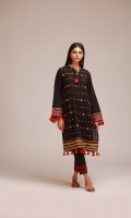 Jacquard Embroidered Shirt 3.25m Embroidered Shalwar 2.5m
