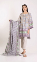 Lawn Printed Shirt length 3.0m Lawn Printed Dupatta length 2.5m