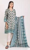 Lawn Printed Shirt 3.0m Lawn Printed Dupatta 2.5m