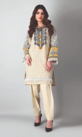 Unstitched Embroidered 2 Piece