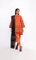 JACQUARD KAMEEZ 3.25m LAWN PRINTED DUPATTA 2.5m CAMBRIC DYED PANTS 2.5m