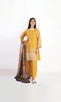 Schiffli Embroidered Cambric Shirt 3.25m Chiffon Printed Dupatta 2.5m Shalwar 2.5m