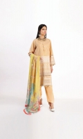 Schiffli Embroidered Cambric Shirt 3.25m Chiffon Printed Dupatta 2.5m Shalwar 2.5m