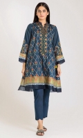 Front & Back Cambric Print Embroidered 2.5m Sleeve Cambric Print Embroidered 1.0m Shalwar 2.5m