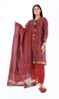 Jacquard Shirt 3.0m Jacquard Dupatta 2.5m Shalwar 2.5m