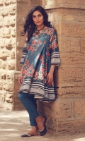 Printed Khaddar Shirt 3m  Khaddar Shalwar 2.5m