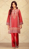 Printed Khaddar Shirt 2.5m  Printed Khaddar Sleeves 0.75m  Embroidered Khaddar Shalwar 2.5