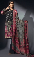 Embroidered Chiffon Shirt 3.5m Cambric Shalwar 2.5m Chiffon Dupatta 2.5m
