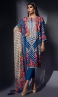 Embroidered Chiffon Shirt 3.5m Cambric Shalwar 2.5m Chiffon Dupatta 2.5m