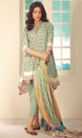 Printed Cambric Shirt 3m Cambric Shalwar 2.5m Lawn Dupatta 2.5m