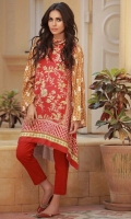 Embroidered Marina Shirt 2.5m Marina Shalwar 2m