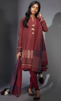 Printed Jacquard Shirt 3.25m Cambric Shalwar 2.5m Jacquard Dupatta 2.5m