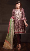 Embroidered Khaddar Shirt 3m Khaddar Shalwar 2.5m Khaddar Dupatta 2.5m
