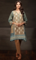 Embroidered Khaddar Shirt 3m Khaddar Shalwar 2.5m