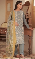 Embroidered Khaddar Shirt 3.25m Khaddar Shalwar 2.5m Printed Shawl 2.5m