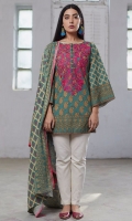 Printed PV Shirt 1.25m Embroidered PV Shirt 2m PV Dupatta 2.5m