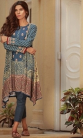 Embroidered Marina Shirt 2.5m Marina Shalwar 2m