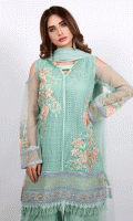 ORGANZA – READY TO WEAR SHIRT+SLIP+TROUSER+DUPATTA