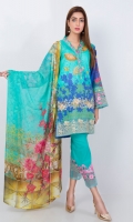 READY TO WEAR SHIRT LAWN SHIRT+CHIFFON DUPATTA+CAMBRIC TROUSER