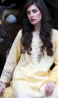 Shirt Front : Embroidered Trouser: Dyed Dupatta : Chiffon