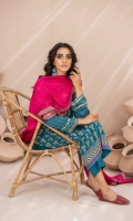 Dupatta: Pearl Printed - 01 Piece Shirt Front: Pearl Printed - 01 Piece Shirt Back: Pearl Printed - 01 Piece Sleeves: Pearl Printed - 01 Pair Trouser: Dyed - 01 Piece 