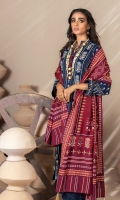 Dupatta: Pearl Printed - 01 Piece Shirt Front: Pearl Printed - 01 Piece Shirt Back: Pearl Printed - 01 Piece Sleeves: Pearl Printed - 01 Pair Trouser: Dyed - 01 Piece 