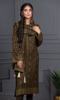 Dupatta:      Printed  01 Piece Shirt Front: Printed  01 Piece Shirt Back:  Printed  01 Piece Sleeves:       Printed  01 Piece Trouser:       Dyed     01 Piece