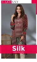 Printed Luxury Pret Silk Kurti