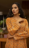 Dupatta: Digital Printed Cottel - 01 Piece Shirt Front: Dyed Embroidered Cottel - 01 Piece Shirt Back: Dyed Cottel - 01 Piece Sleeves: Dyed Embroidered Cottel - 01 Pair Trouser: Dyed - 01 Piece