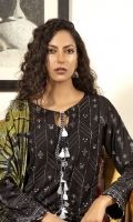 Dupatta: Digital Printed Cottel - 01 Piece Shirt Front: Dyed Embroidered Cottel - 01 Piece Shirt Back: Dyed Cottel - 01 Piece Sleeves: Dyed Embroidered Cottel - 01 Pair Trouser: Dyed - 01 Piece