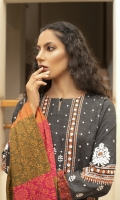 Dupatta: Digital printed linen - 01 Piece Shirt Front: Digital printed Embroidered linen - 01 Piece Shirt Back: Digital printed linen - 01 Piece Sleeves: Digital printed Embroidered linen - 01 Pair Trouser: Dyed - 01 Piece