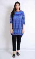EMBELISED SHIRT BOAT NECK GATHERED HEIM STRAIGHT SLEEVES PRINTED BACK EMBELISED SHIRT BOAT NECK GATHERED HEIM STRAIGHT SLEEVES PRINTED BACK