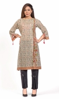 PRINTED SHIRT BOAT NECK FULL LENGTH STRAIGHT SLEEVES STRAIGHT HEM PRINTED BACK SIDE CUT WITH DORI EMBELLIHMENT PRINTED SHIRT BOAT NECK FULL LENGTH STRAIGHT SLEEVES STRAIGHT HEM PRINTED BACK SIDE CUT WITH DORI EMBELLIHMENT