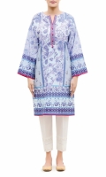 PRINTED KURTA ROUND NECK FULL LENGTH STRAIGHT SLEEVES STRAIGHT HEM PRINTED BACK TASSELS AND PEARLS PRINTED KURTA ROUND NECK FULL LENGTH STRAIGHT SLEEVES STRAIGHT HEM PRINTED BACK TASSELS AND PEARLS
