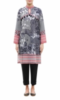 PRINTED KURTA ROUND BAND NECK FULL LENGTH STRAIGHT SLEEVES STRAIGHT HEM PRINTED BACK TASSELS PRINTED KURTA ROUND BAND NECK FULL LENGTH STRAIGHT SLEEVES STRAIGHT HEM PRINTED BACK TASSELS