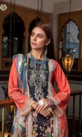 Neck Front     | Digital Printed Lawn with Embroidered Neck (1.25M)  Back                | Luxury Digital Printed Lawn Back  (1.25M) Sleeves           | Luxury Embroidered Lawn Sleeves  (1M)  Dupatta          |  Luxury Jacquard Chiffon Dupatta (2.5M) Trouser           | Cambric Cotton Trouser (2.5M)