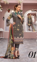 Chikankari Lawn Shirt Crinkle Chiffon Dupatta Plain Trouser