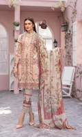 Chikankari Lawn Shirt Crinkle Chiffon Dupatta Plain Trouser