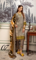 Embroidered Jacquard Linen Embroidered Wool Shawl Plain Trouser