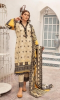 Embroidered Staple Karandi Shirt Embroidered Karandi Dupatta Plain Trouser