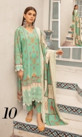 Embroidered Staple Karandi Shirt Embroidered Karandi Dupatta Plain Trouser