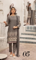 Embroidered Staple Karandi Shirt Embroidered Karandi Dupatta Plain Trouser
