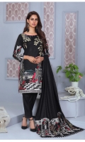Embroidered Dhanak Shirt Embroidered Winter Shawl Dyed Trouser