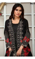 Embroidered Karandi Shirt Bimber Chiffon Embroidered Dupatta Dyed Trouser