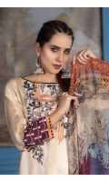 Embroidered Viscose Shirt Digital Print Chiffon Dupatta Dyed Bottom