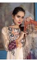 Embroidered Viscose Shirt Digital Print Chiffon Dupatta Dyed Bottom