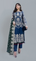 Shirt fabric: Organza Trouser fabric: Raw silk Dupatta fabric: Check organza Straight long shirt with boring embroidered front, sleeves and border with matching straight pants and contrast embroidered dupatta.