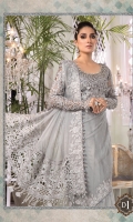 Embroidered net saree fall Embroidered chiffon saree pallu with diamantes spray Embroidered organza pallu Embroidered organza pallu lace Embroidered organza blouse front with hand embellishments Embroidered organza sleeves Dyed organza blouse back Cotton satin blouse inner and peti coat
