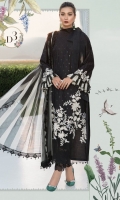 EMBROIDERED COTTON SATIN FRONT EMBROIDERED COTTON SATIN BACK EMBROIDERED COTTON SATIN SLEEVES DIGITAL PRINTED CRINKLE CHIFFON DUPATTA DYED COTTON SATIN TROUSER EMBROIDERED ORGANZA GHERA PATCH EMBROIDERED ORGANZA SLEEVES PATTI DIGITAL PRINTED COTTON SATI N SLEEVES PATTI DISSOLVING LACE DUPATTA PATTI