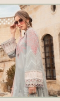 Jacquard Shirt Khaddi dupatta Embroidered trouser Embroidered organza sleeve lace I Embroidered sleeves lawn Lace II Embroidered organza sleeve lace III Embroidered ghera organza Lace Embroidered organza ghera patch
